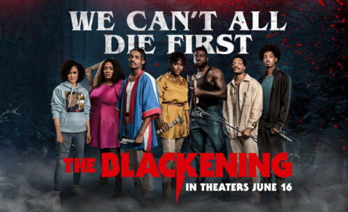 The Cast of The Blackening on the official movie poster